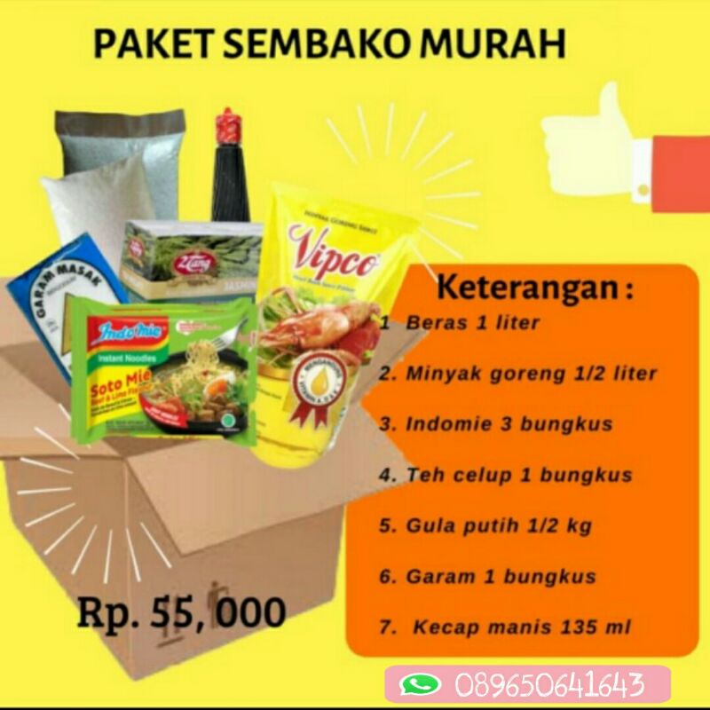 

Paket Sembako Murah B