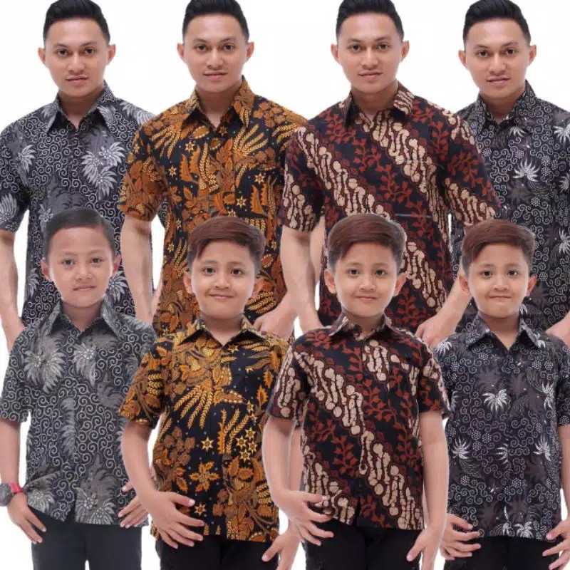 Kemeja  Batik Motif  Terbaru Size M L Xl Xxl