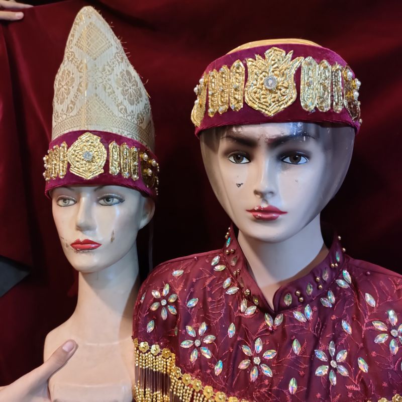 Sortali | Topi sortali pengantin batak