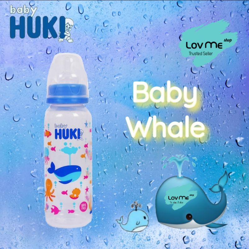 lov me❤️ Baby Huki Dot Gepeng Botol susu Bayi Dot Orthodontic 60ml 120ml 240ml