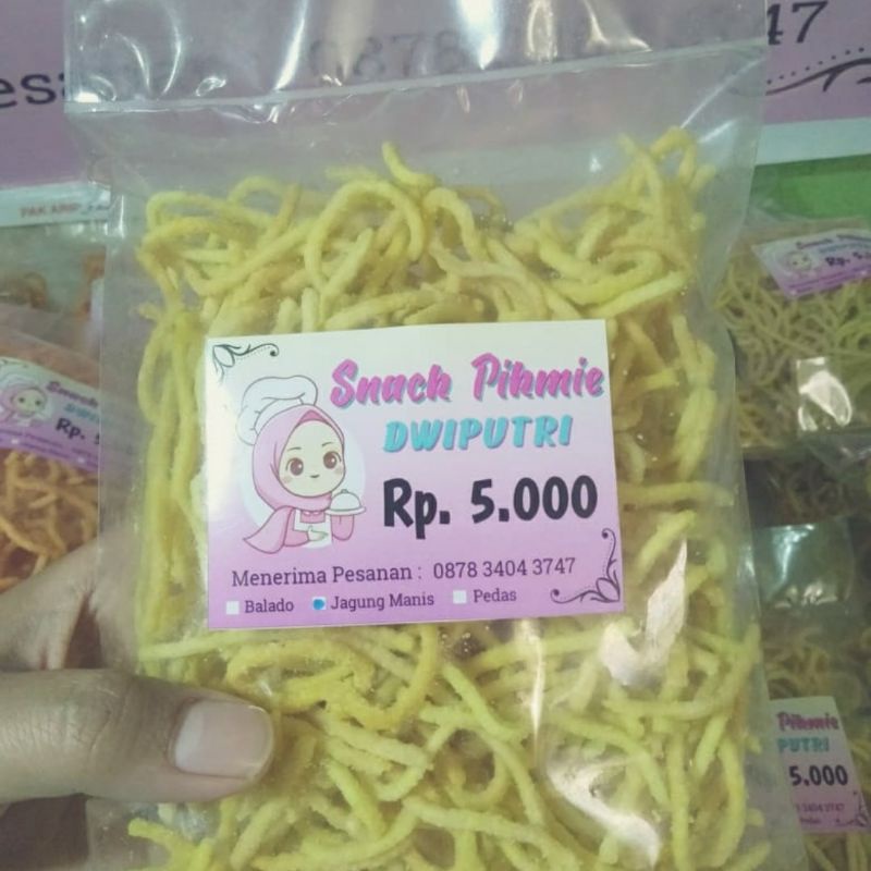 

kripik mie/seblak gurih/makanan ringan
