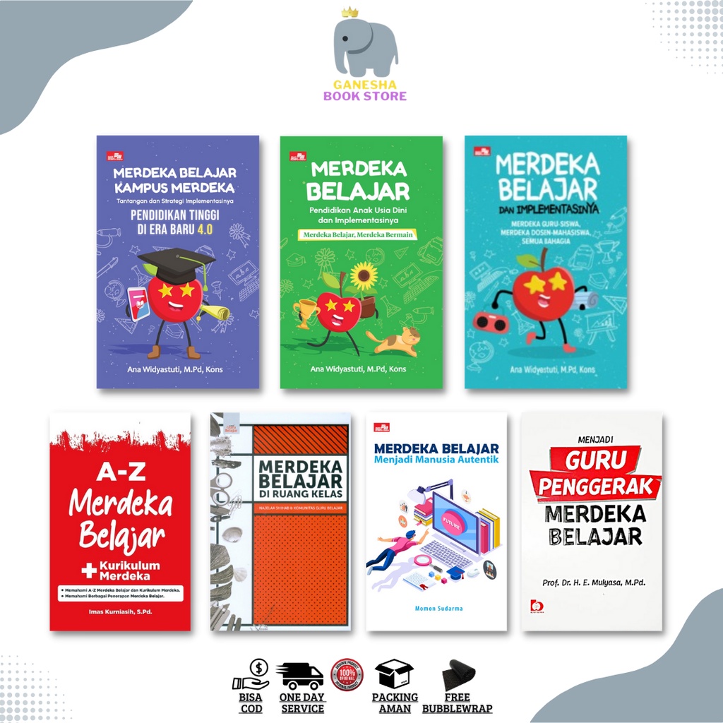 Jual Koleksi Buku Merdeka Belajar- Kurikulum Merdeka Untuk PAUD Hingga ...