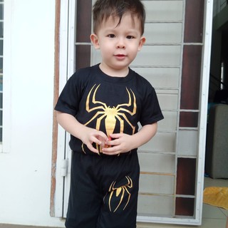 Setelan Baju  kaos  anak cowok  BLACK EDITION usia 1 10 tahun 