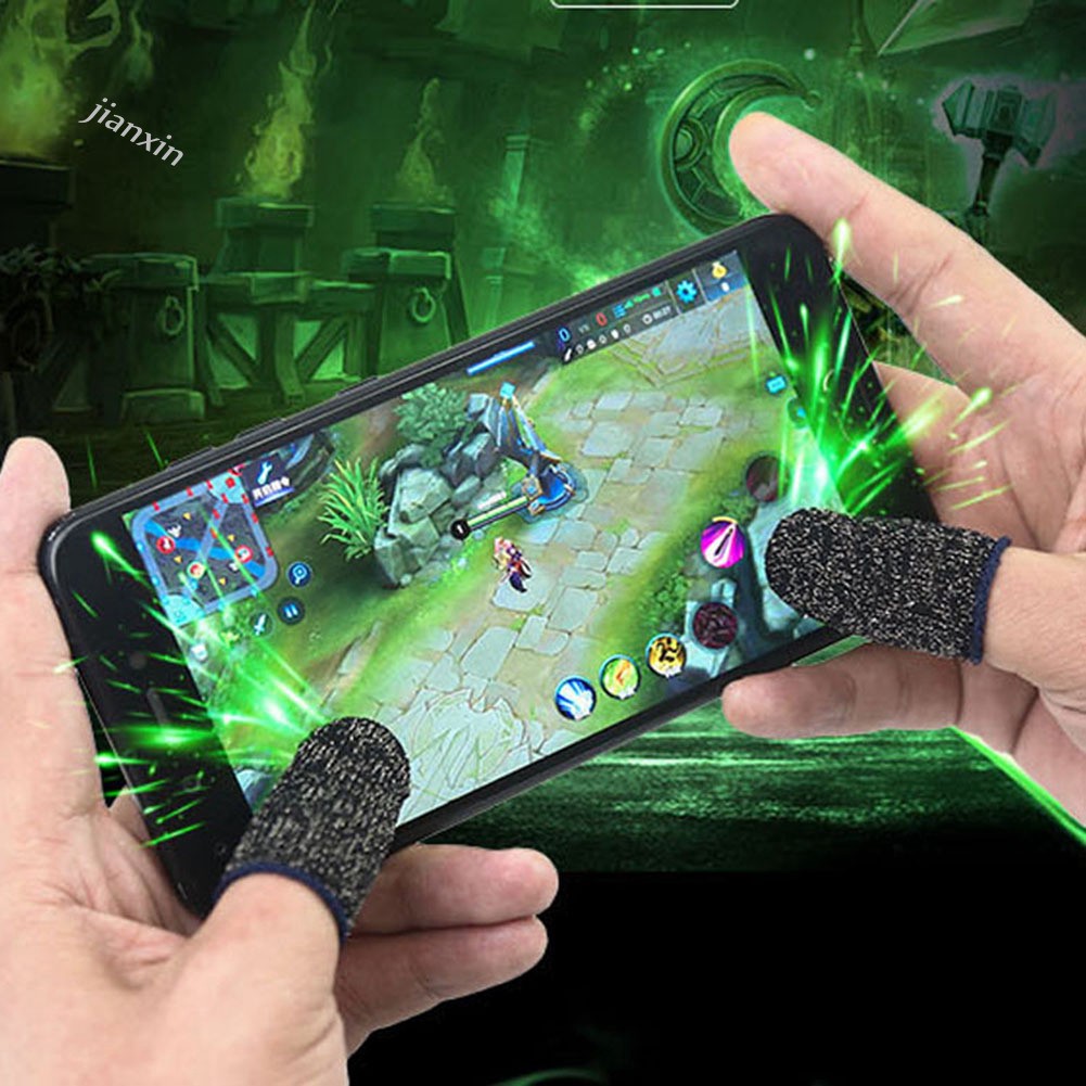 [Jianxin] Breathable Non-Slip Mobile Phone Game Touch Screen Finger Sleeve Controller