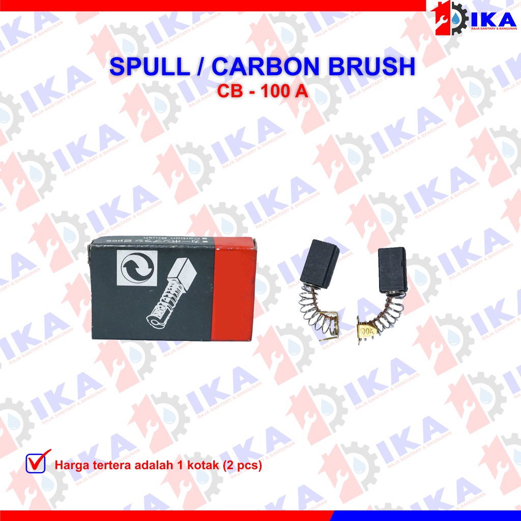 Spull Makita CB 153/ 51/ 64/ 100/ 411/ 41 / 259 / 203 / 250 / 408 carbon brush / arang kul bagus mrh