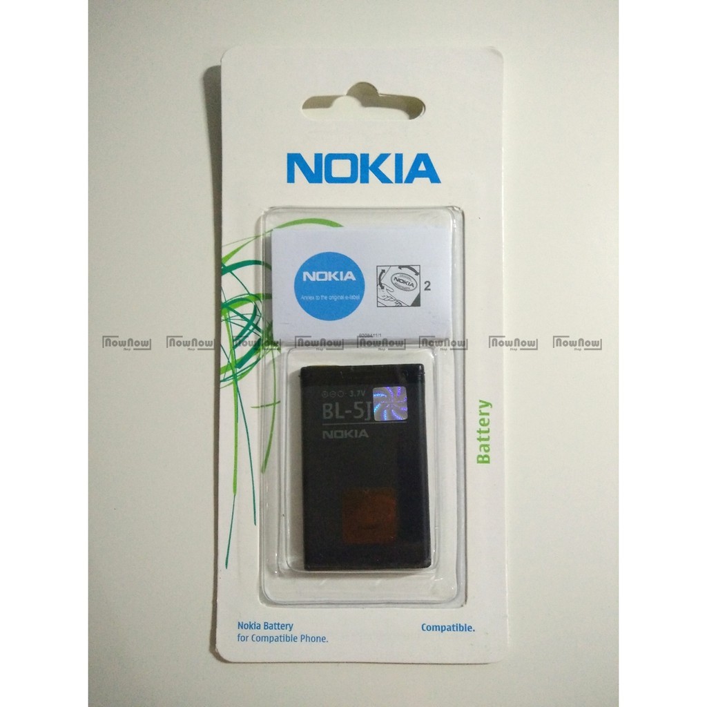 Baterai Nokia 5800 5800i 5802 XpressMusic Series BL-5J BL5J Original ORI OEM Batre Battery