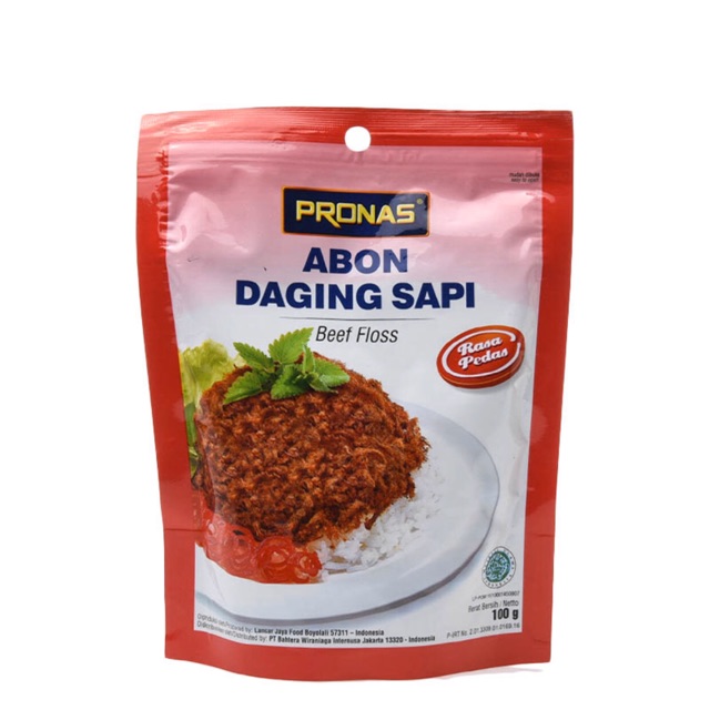 

Abon Sapi Pronas Chili Beef Floss (100G)