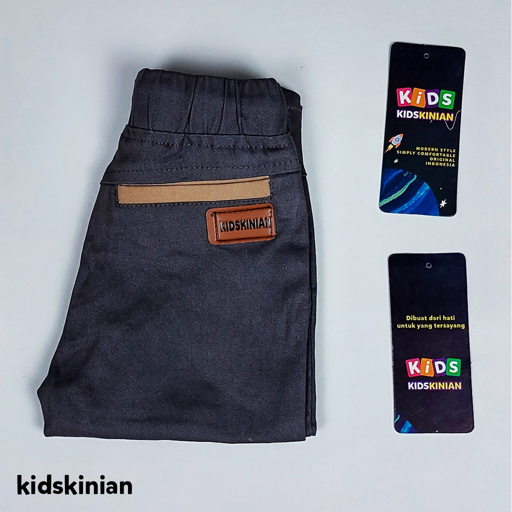 Celana Panjang Anak Unisex Short Pant Junior Laki Perempuan Chinos Usia Umur 2345678910 Tahun