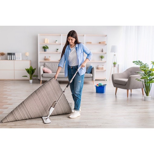 BANTING HARGA Alat Pel Lantai Praktis Viral Ultra Mop Pel Lantai Super Mop Alat Pembersih Lantai Pel Pembersih Spray Mop Spin Mop