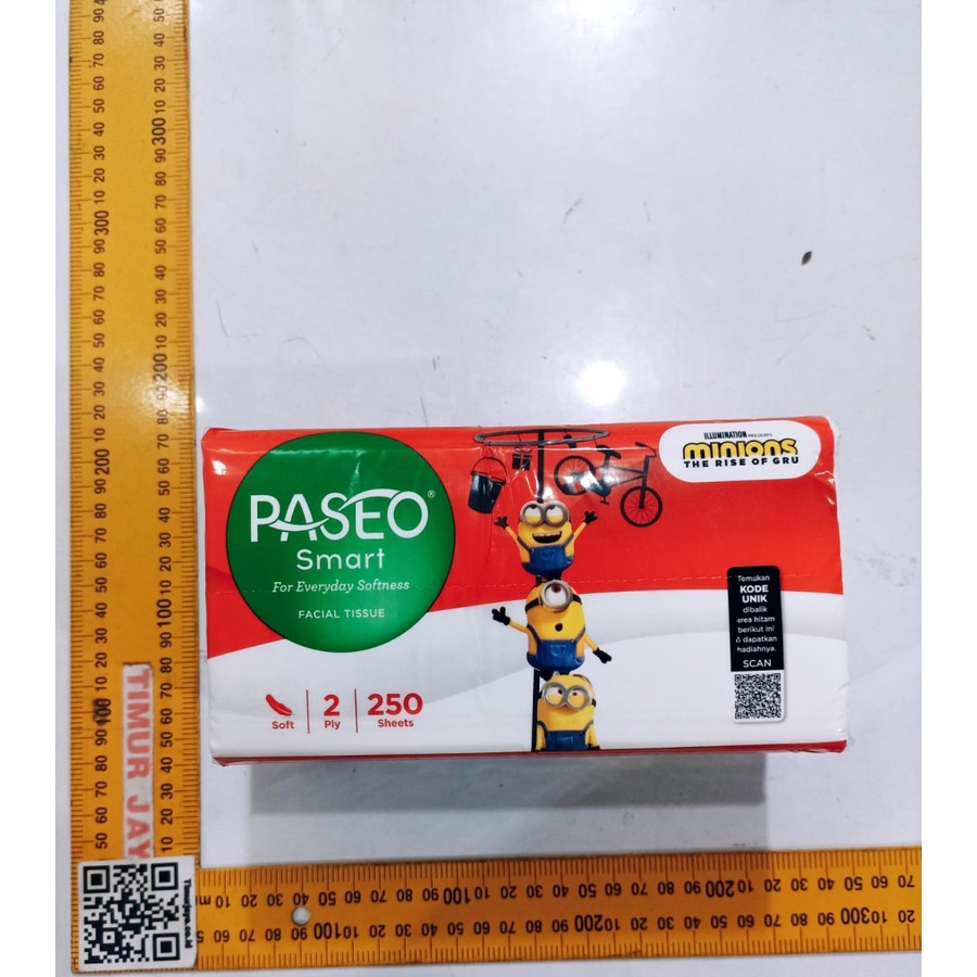 PASEO Tissue Smart Facial Soft Wajah Muka 250 2ply
