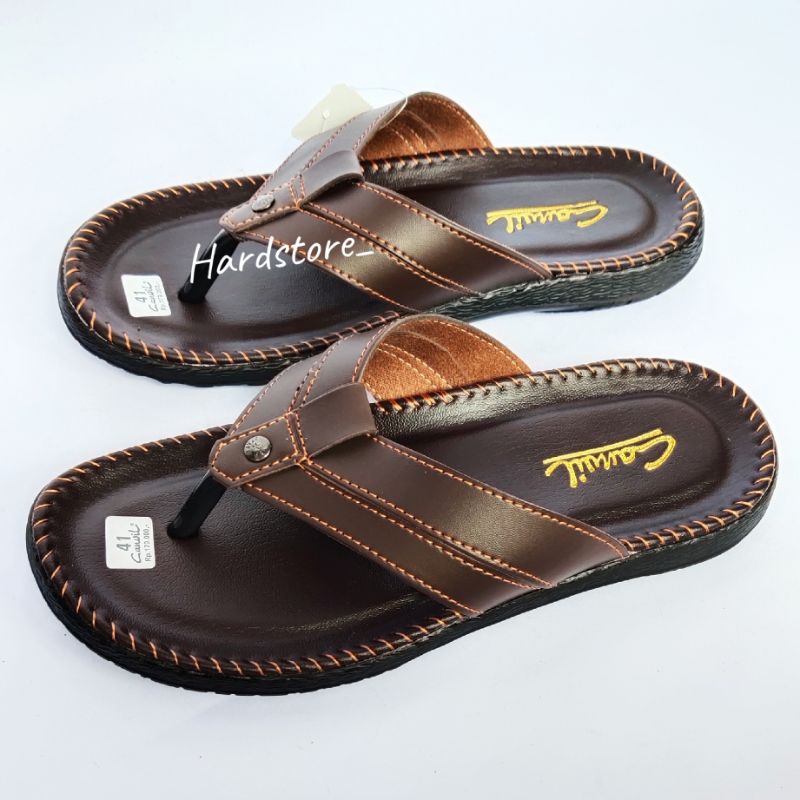 Sandal japit pria / sandal Kulit Pria Casual (BBB) Sendal Santai Pria dewasa CNVL 39-43