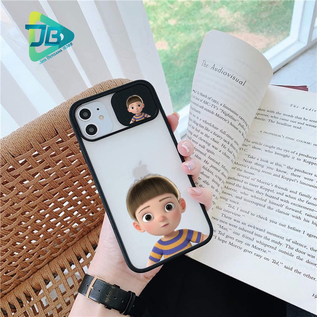 SOFTCASE SLIDE KAMERA CARTOON RIGGED OPPO VIVO SAMSUNG XIAOMI REALME IPHONE ALL TYPE JB4954