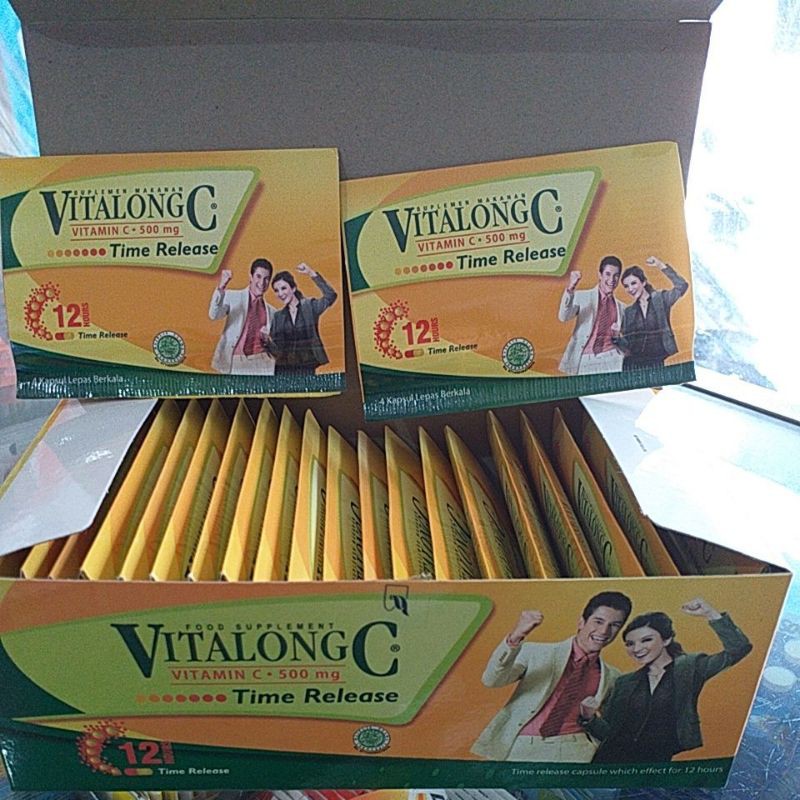 Vitalong C strip isi 4kapsul/vitalongC