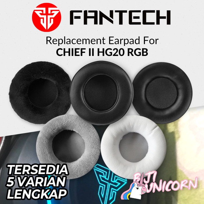 Earpad Earcup Ear Cushion Fantech CHIEF II HG20 HG 20 Busa Foam Bantalan