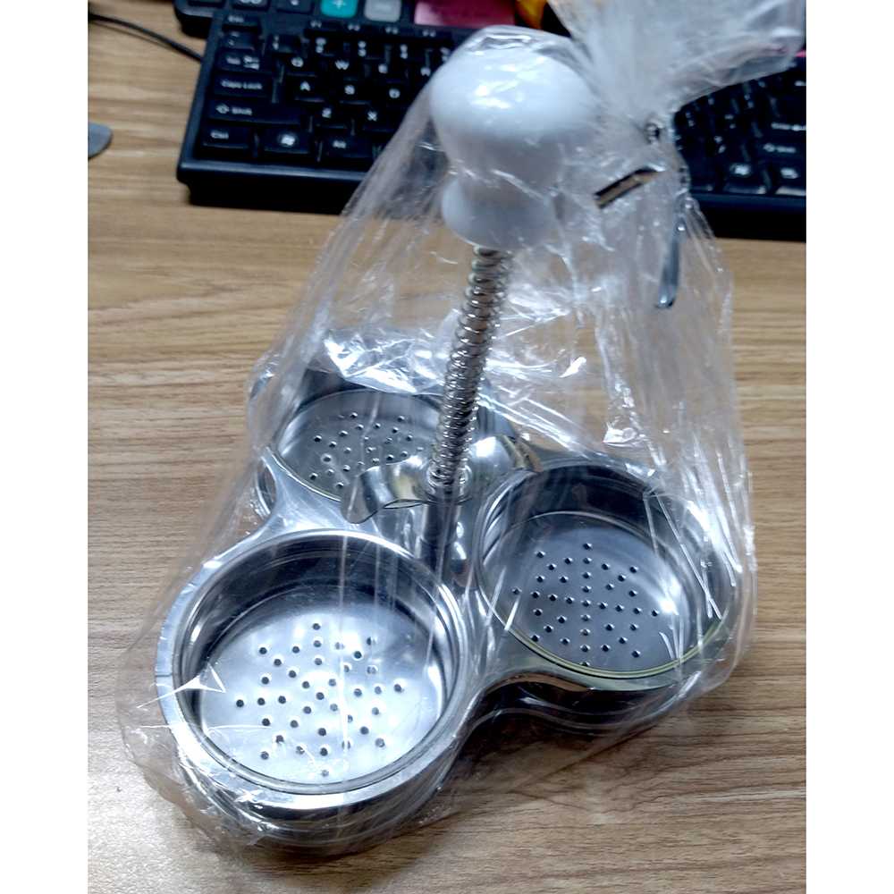 AMMBER Alat Rebus Telur Egg Poacher Perforated Hole