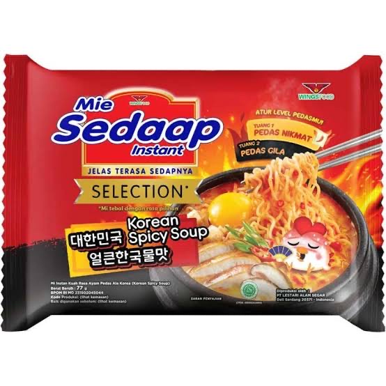 

SEDAAP MIE KOREAN SPICY SOUP