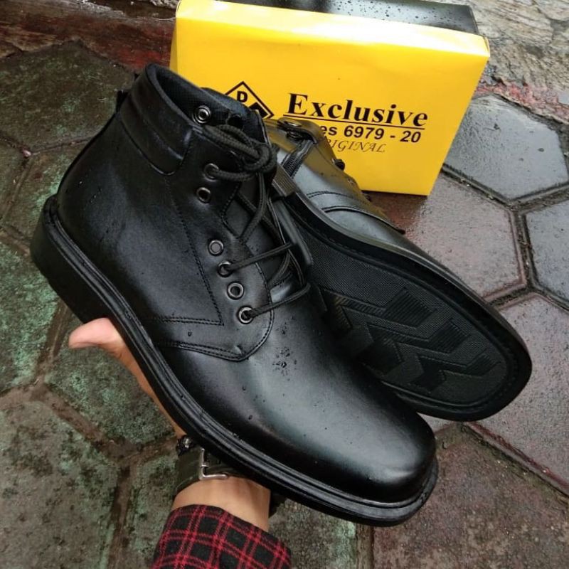 SEPATU PDH LELKAI ASLI KULIT SAPI