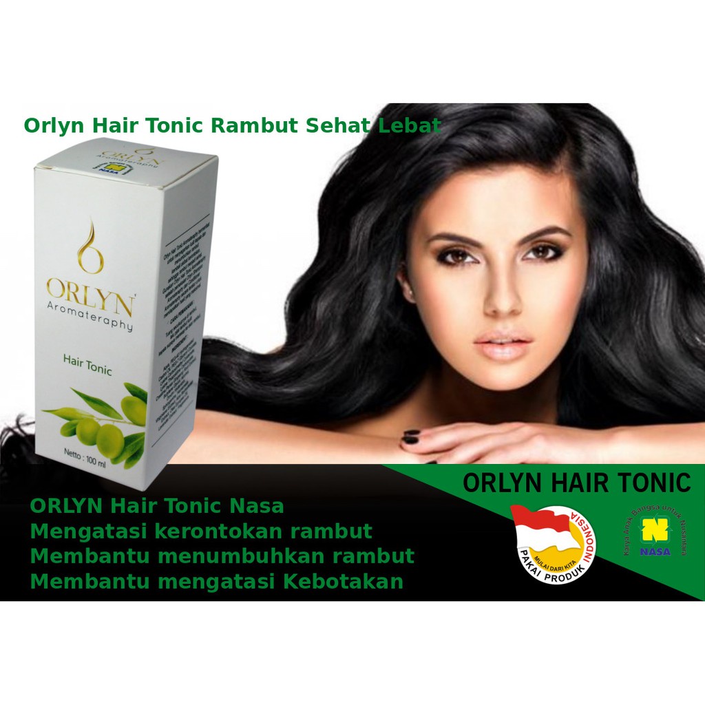Orlyn Hair Tonic Aromateraphy Original by Nasa Serum Penumbuh Rambut