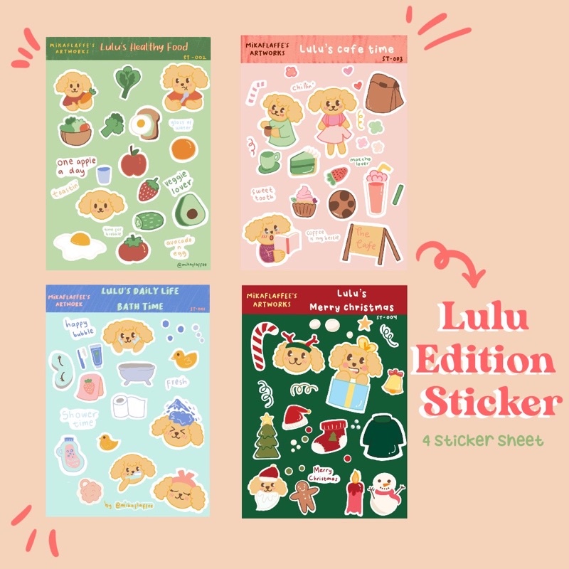 

Lulu's Special Sticker Sheets