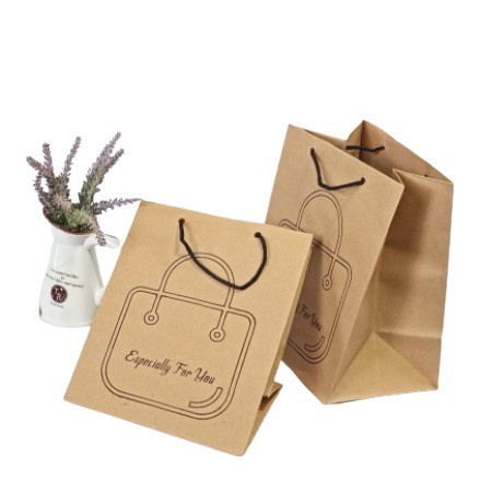 

(TERLARIS) Paperbag Bag Especially Besar Paper Motif - Coklat Shabby Grosir