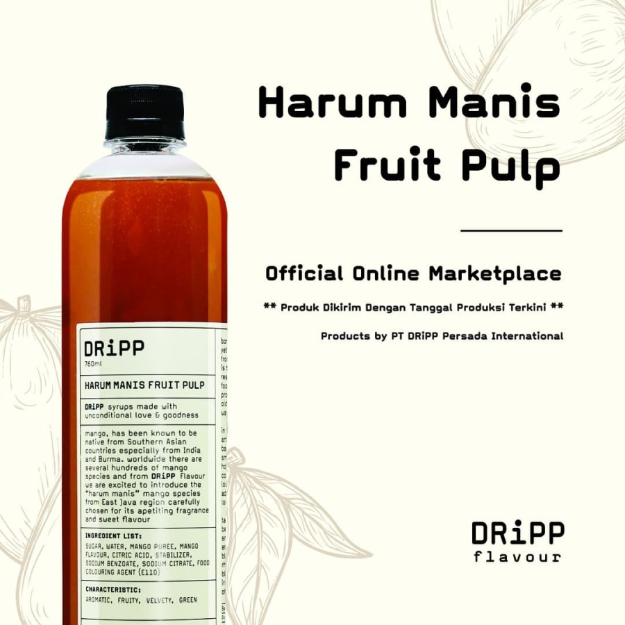 

DRIPP PULP HARUM MANIS FRUIT