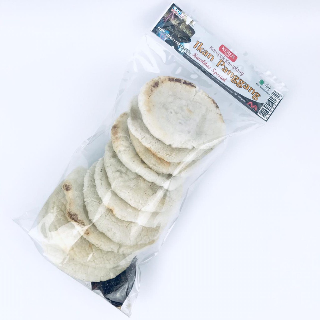 / Kerupuk Kemplang / Kerupuk Ikan Panggang / 125g