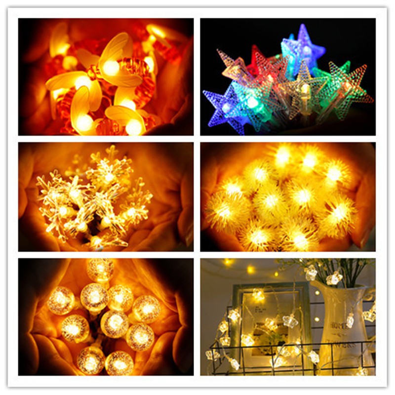 AONEZ Lampu Hias Kamar Tidur Lampu Tumblr 2 Meter 10LED AONEZ Lampu Hias Kamar Tidur Lampu Tumblr 2 Meter 10LED