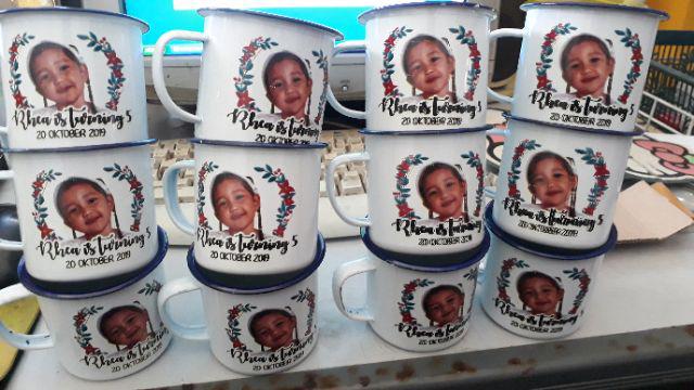 Souvenir Gelas Enamel (7cm)