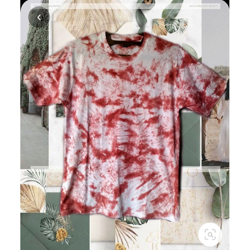 KAOS TIE DYE/Tie dye Abstrak Unisex MURAH
