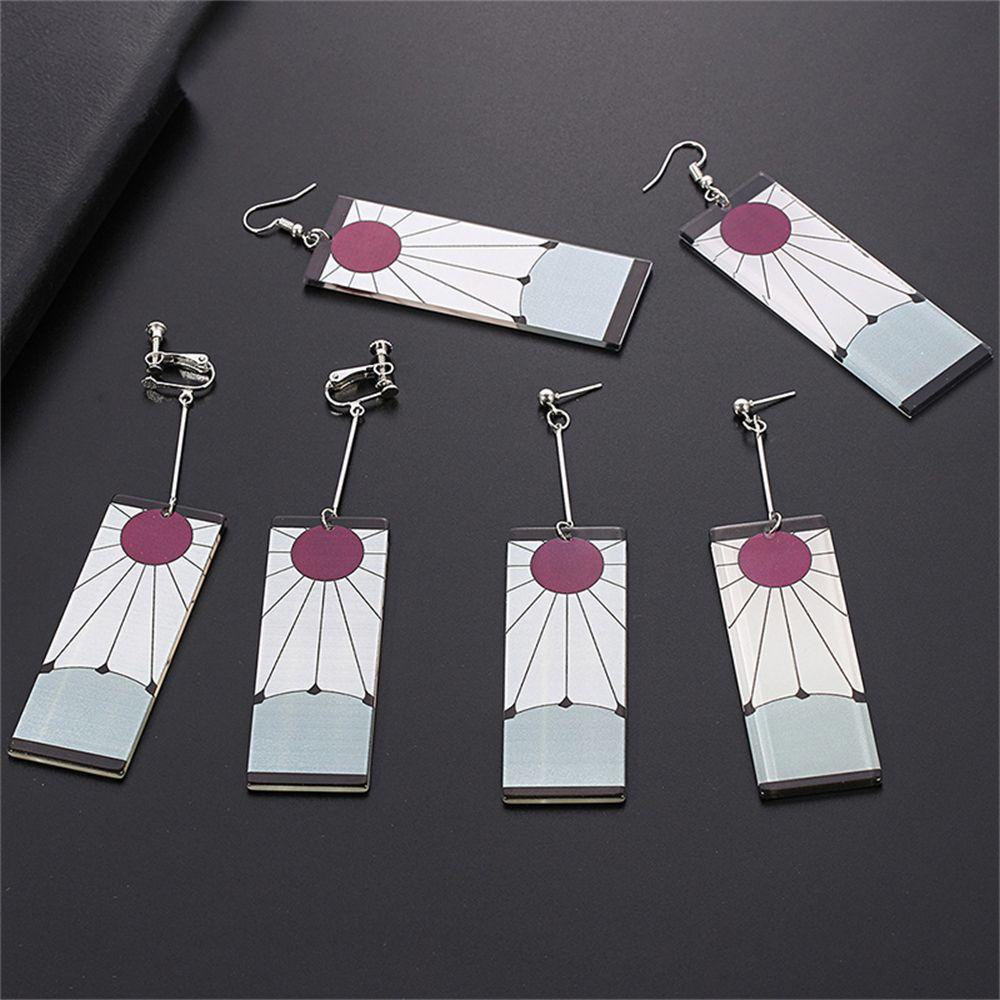 Suyo Drop Earrings Fashion Kartun Ear Studs Tsuyuri Kanawo Menjuntai Anime