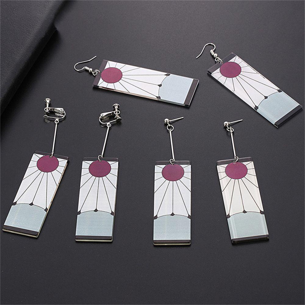 Suyo Drop Earrings Fashion Kartun Ear Studs Tsuyuri Kanawo Menjuntai Anime