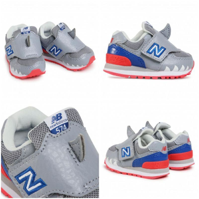 100% Original New Balance Kids iv574aqs - Grey
