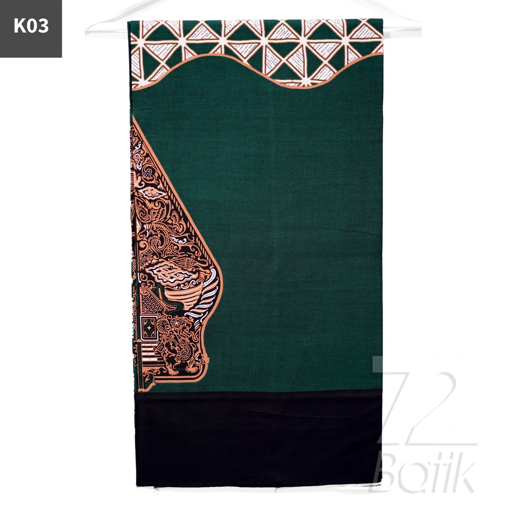 KAIN BATIK PREMIUM Bahan Katun Motif Wayang Catur Warna Hijau 721505 Cap 72 Jarik Jarit Samping Kebat Panjang Batik Katun Modern Premium Bahan Seragam Batik Pernikahan Kantor Keluarga Murah Kamen Jadi Batik Bali Lembaran