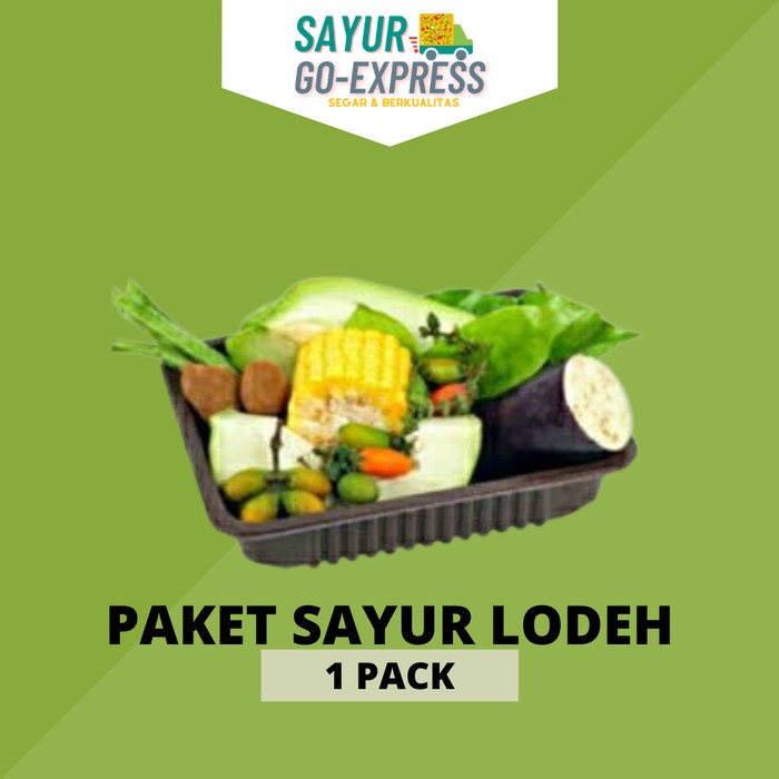 

paket sayur lodeh segar praktis