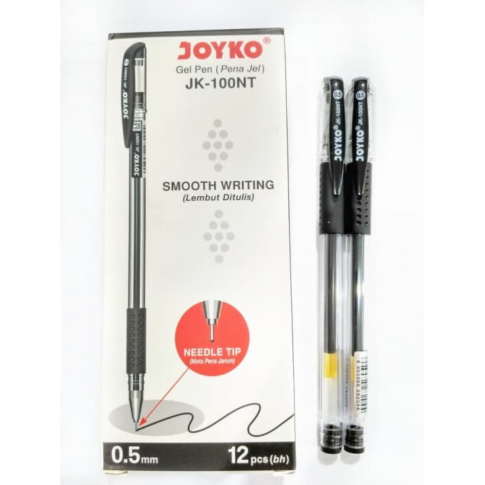 

Murah Pulpen Gel Joyko Jk-100Nt Terbatas