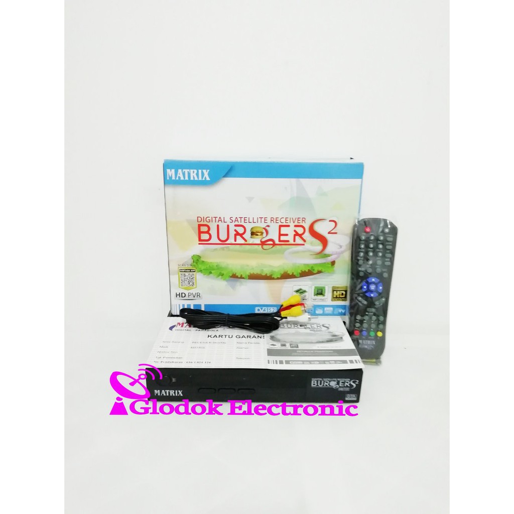 RECEIVER PARABOLA MATRIX BURGER S2 K5S 8MB DIGITAL SATELITE RECEIVER PARABOLA MATRIX BURGER S-2 HD P