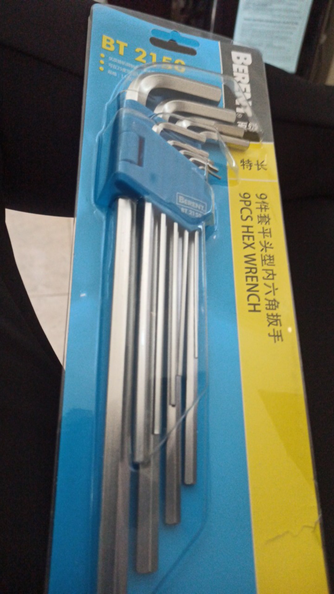 Berent Kunci L Set Panjang Hex Key 9 Pcs Long Bt2150