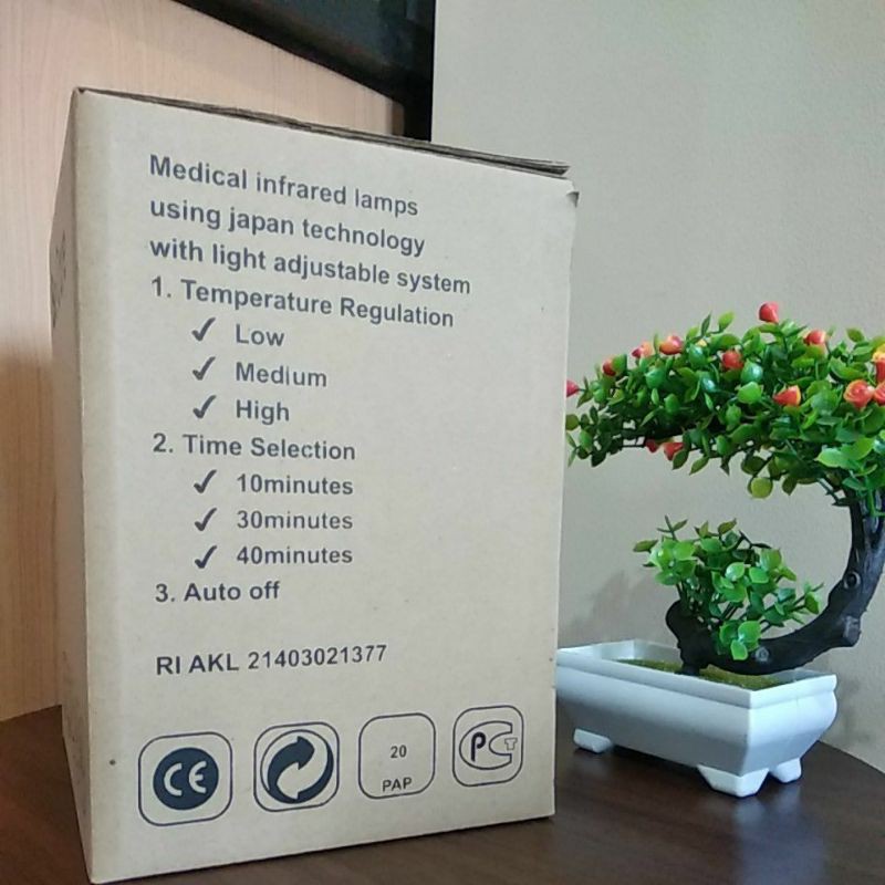 Lampu Infrared Be Care / Lampu Therapy / Infrared Lamp / Medical Infrared Lamp / Lampu Infra Merah
