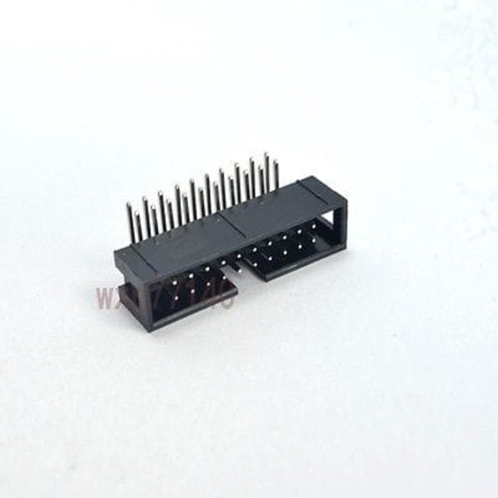 HQ IDC Male  2x10 20 Pin 10P 2.54mm bengkok 90 degree