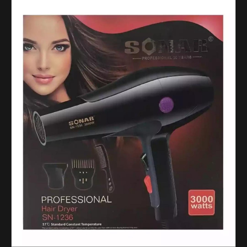 Hair Dryer Sonar SN1236 Alat Pengering Rambut