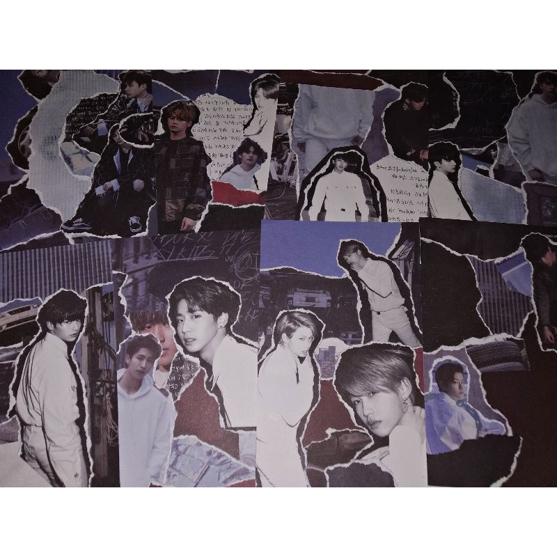 stray kids imn i am not deco postcard 100% from album