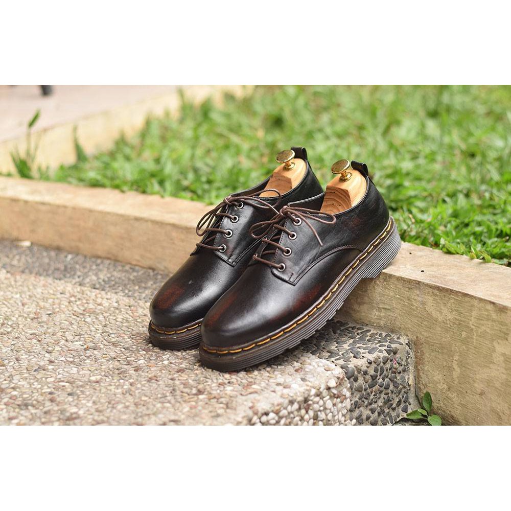 SEPATU KULIT PRIA AZCOST FOOTWEAR - BILSON BURGUNDY