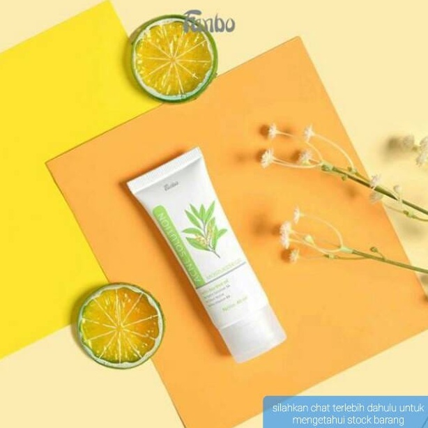 FANBO MOISTURIZER GEL 40ML ACNE SOLUTION PELEMBAB UNTUK JERAWAT