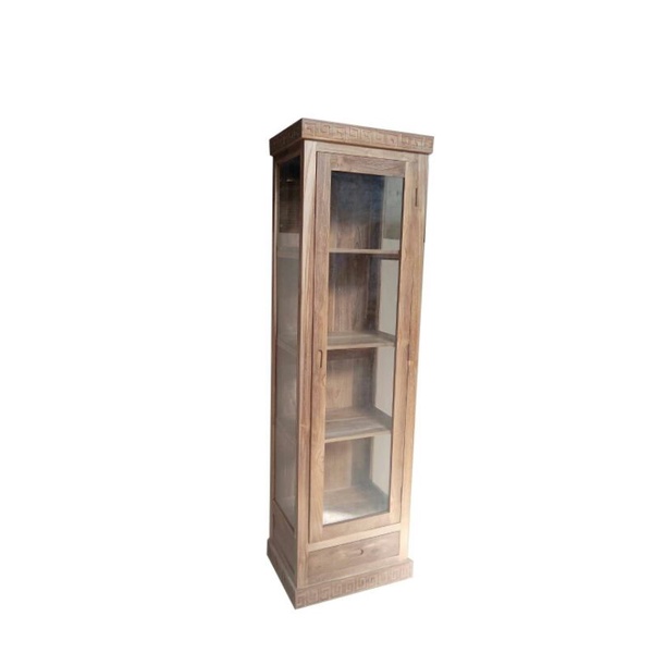 LEMARI MINIMALIS KECIL KAYU JATI