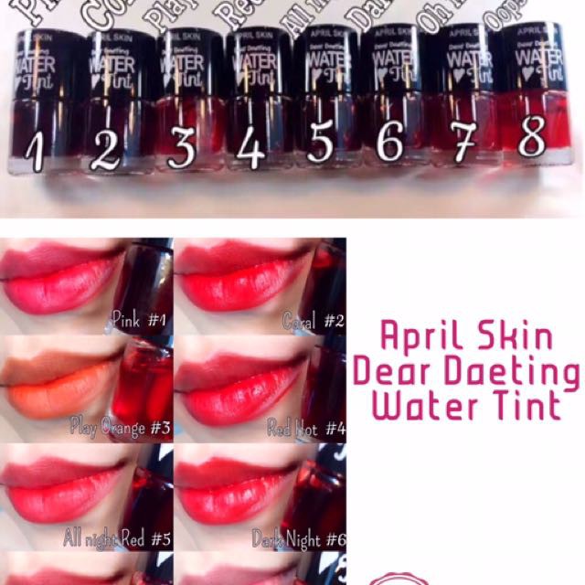 Liptint APRIL SKIN ( 3 PCS ) MATTE LIPTINT