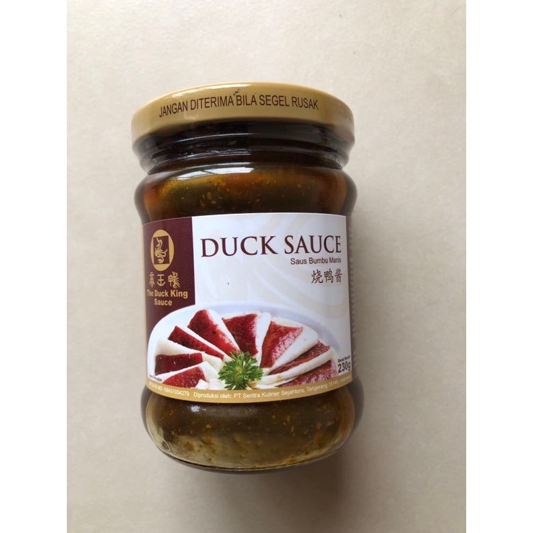 The Duck King Duck Sauce / Saus Bumbu Manis/ Bumbu bebek Peking 230g