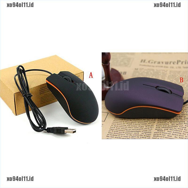 (XO &amp; Cod) M20 Mouse Optikal Kabel USB 2.0 Permukaan Frosted Untuk Komputer