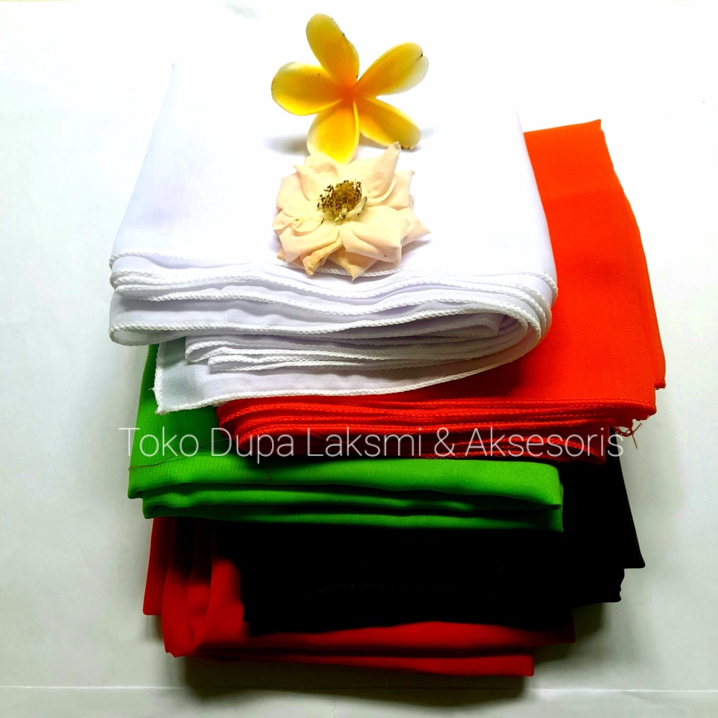 Selendang Murah Sifon Bali Polos panjang 2 m-1
