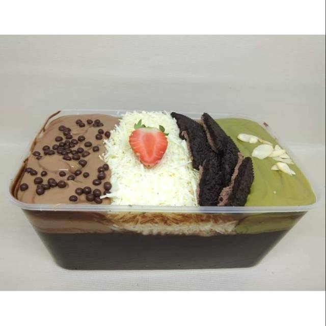 Cake lumer coklat / kue murah enak 750ml
