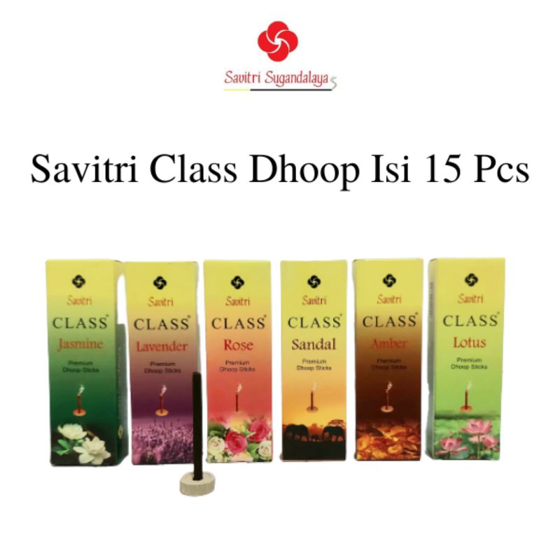 Dupa India Savitri CLASS Premium Dhoop Isi 15 Pcs